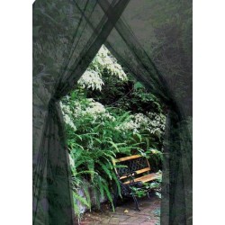 Insectenhor gordijn voor de deur