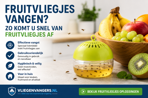 Fruitvliegjes Vangen? Snel Van Fruitvliegjes Af