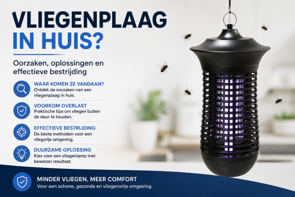 Vliegenplaag in Huis? Oorzaken, Bestrijding en Effectieve Oplossingen