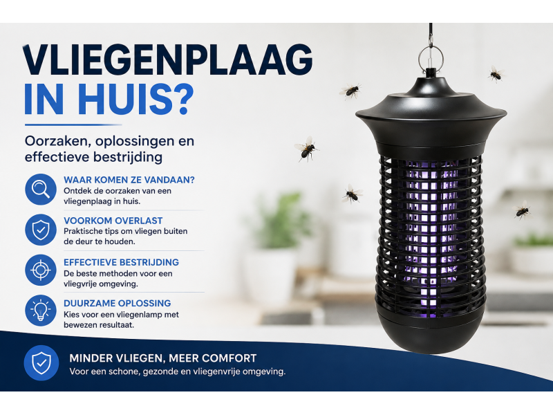Vliegenplaag in Huis? Oorzaken, Bestrijding en Effectieve Oplossingen