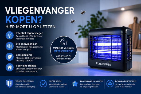 Vliegenvanger Kopen? Ontdek Welke Vliegenvanger Het Beste Werkt