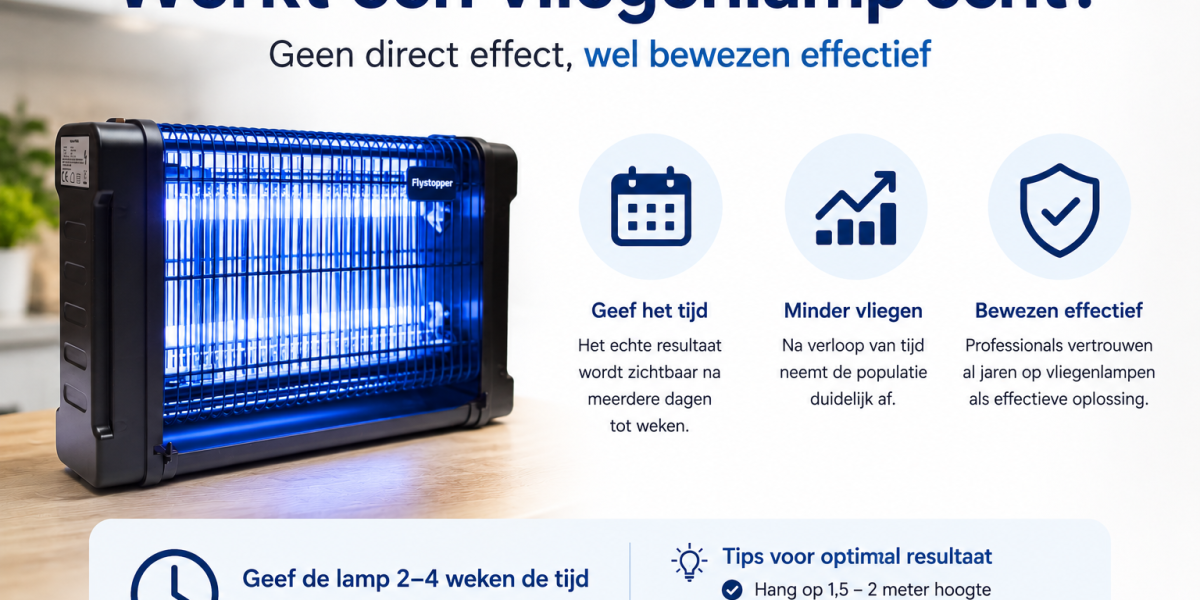 Werkt een vliegenlamp echt?