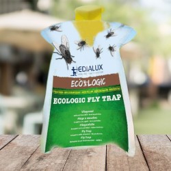 Ecologische vliegenzak - vliegenval met lokmiddel - Extra groot 