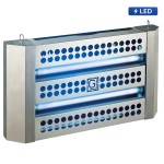 Flystopper GB30L – RVS LED Vliegenlamp met kleefplaat