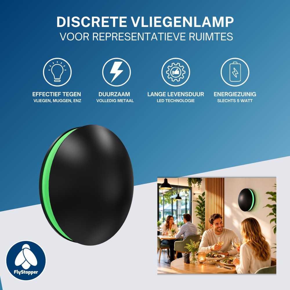 Design vliegenvanger met kleefplaat