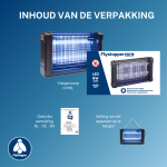 Vliegenlamp Flystopper HV16L - LED - 4000 Volt