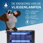 Vliegenlamp Flystopper HV200 L - 10W Led - 4000 Volt