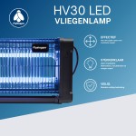 Vliegenlamp Flystopper HV30L - LED - 30 Watt - 4000 Volt