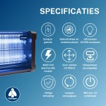 Vliegenlamp Flystopper HV30L - LED - 30 Watt - 4000 Volt