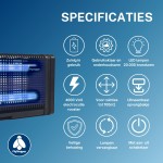 Vliegenlamp Flystopper HV300 L - 14W Led - 4000 Volt