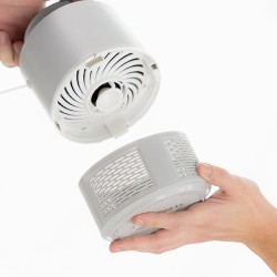 Anti Muggenlamp met aanzuiging - Zuigt muggen en vliegjes naar binnen Anti Muggenlamp met aanzuiging - Zuigt muggen en vliegjes naar binnen