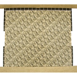 Kleefplaten Edge 30 |  Zwart | Set 6 stuks