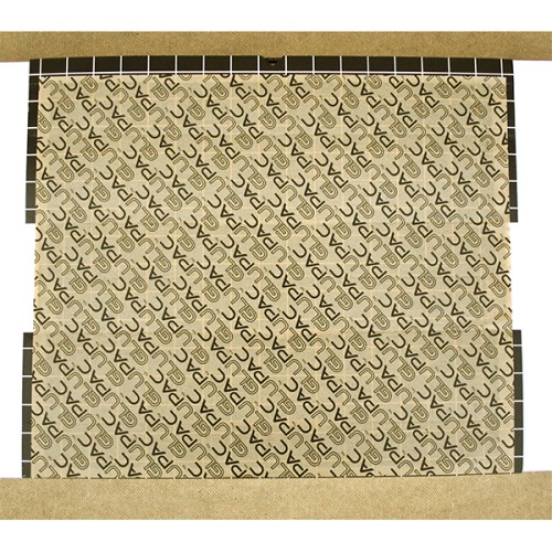 Kleefplaten Edge 30 |  Zwart | Set 6 stuks