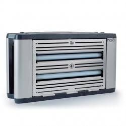 Vliegenlamp Halo 2x30 Zilver Professional 160m2