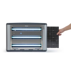 Vliegenlamp Halo 45 Zilver Professional 120m2