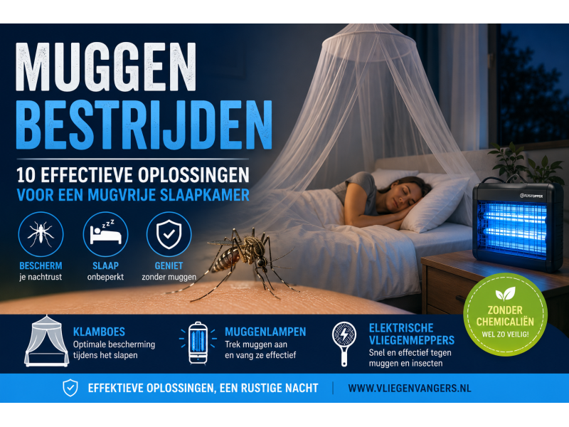 Muggen bestrijden? 10 effectieve oplossingen voor een mugvrije slaapkamer