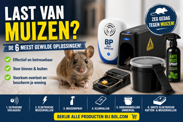  De Meest Gewilde Producten Tegen Muizen in 2026 | Muizen Bestrijden