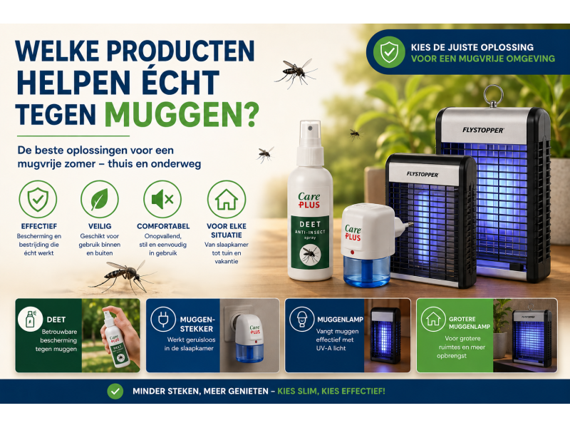 Welke producten helpen écht tegen muggen? | Complete vergelijking