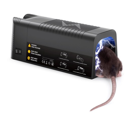 Vulpes Goods® Verjager - Elektrische Muizenval Pro – Effectieve Muizenval voor Binnen