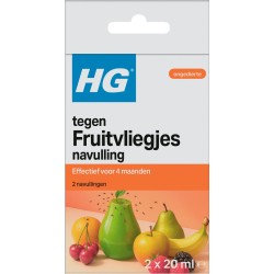 HGX fruitvliegjesval navulling 40ml