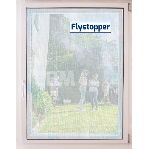  2 stuks Vliegengaas Horrengaas voor raam 130 x150 mm Flystopper HG150 